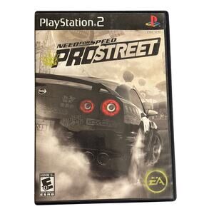 Need For Speed Pro Street PlayStation 2 EA 2007 racing video game